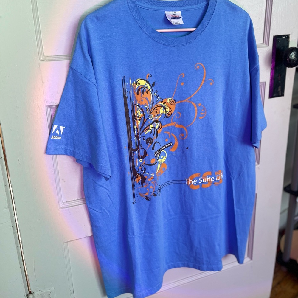 Hanes Adobe Creative Suite 3 Vintage Shirt